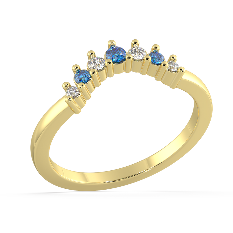 Viola Round Diamond Ring