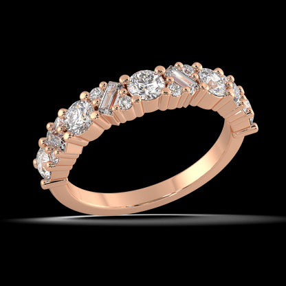 Cerulia Baguette Diamond Ring