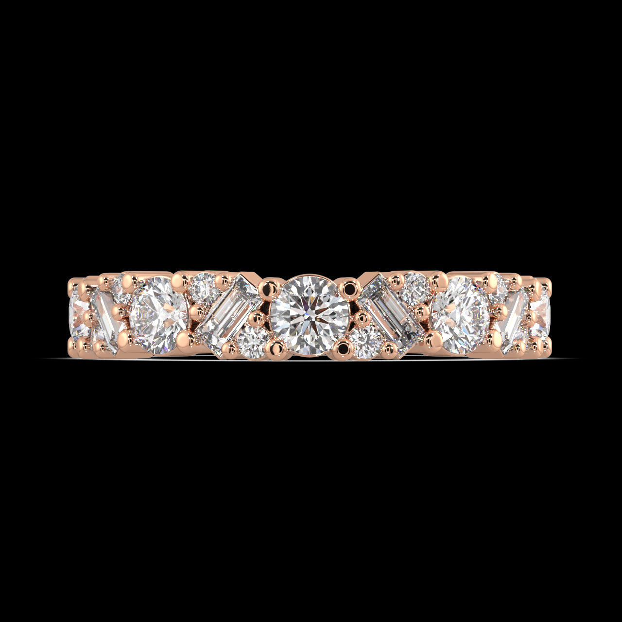 Cerulia Baguette Diamond Ring