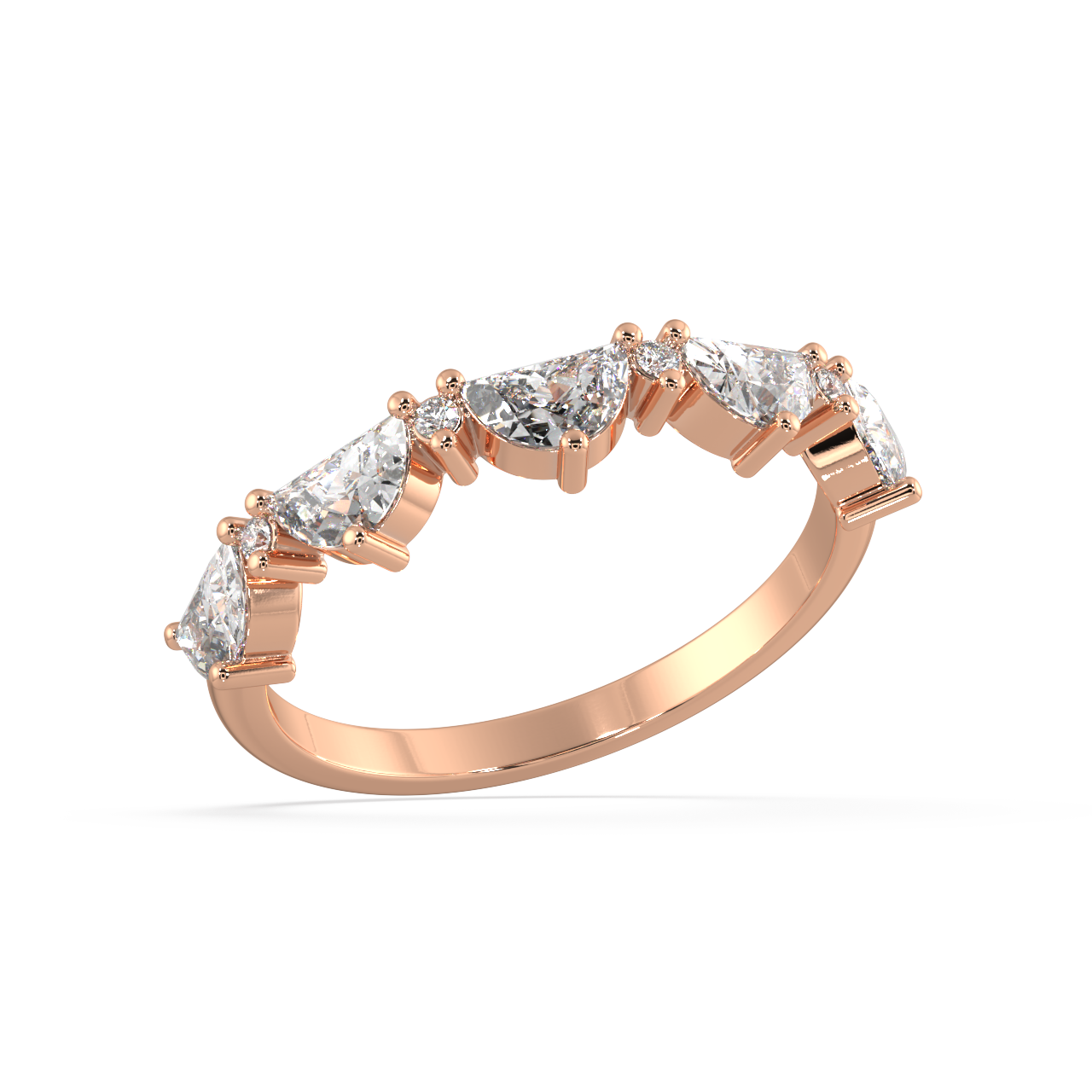 Lunar Eclipse Diamond Ring