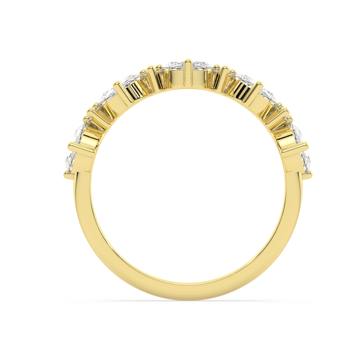 Lunar Eclipse Diamond Ring