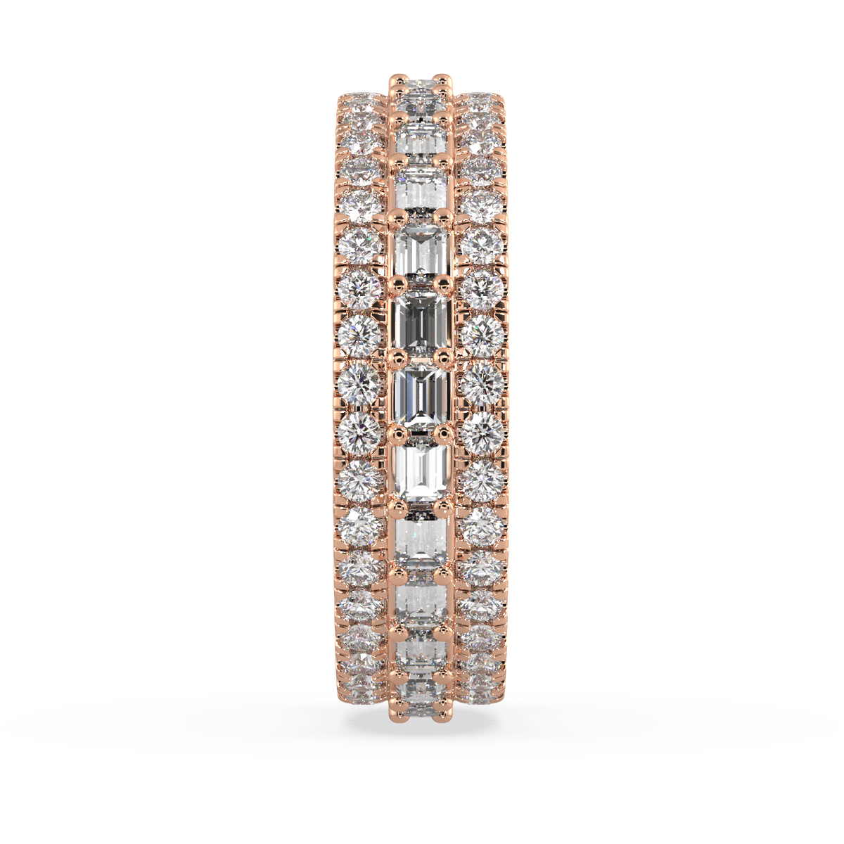 Iris Baguette Diamond Ring
