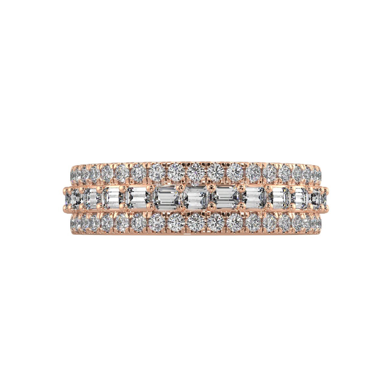Iris Baguette Diamond Ring