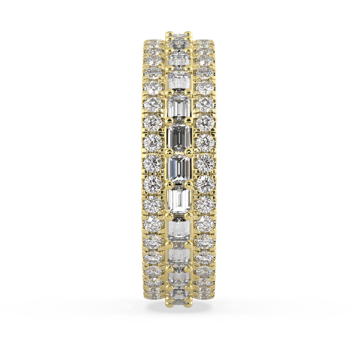 Iris Baguette Diamond Ring
