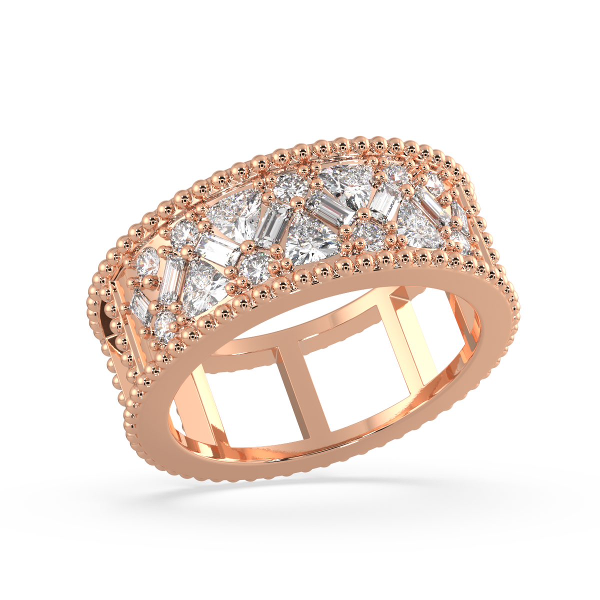 Nyx Baguette Diamond Ring