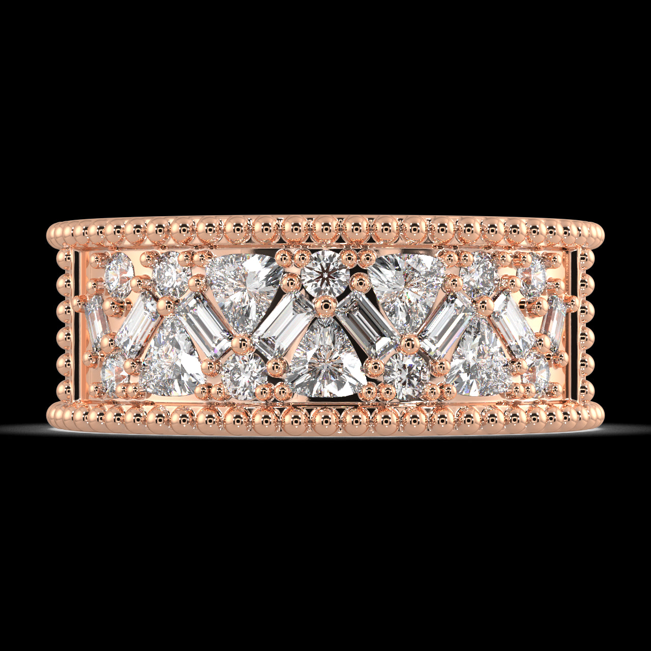 Nyx Baguette Diamond Ring