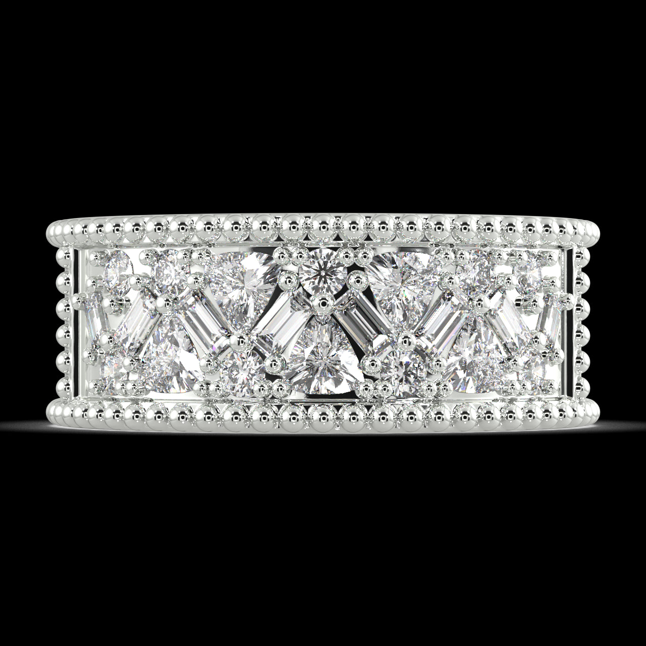 Nyx Baguette Diamond Ring