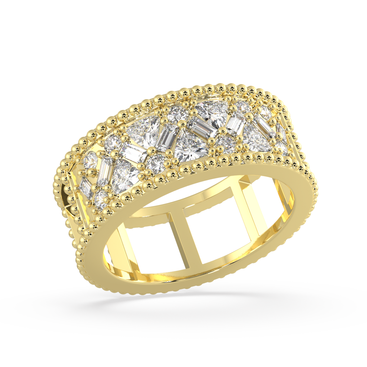 Nyx Baguette Diamond Ring