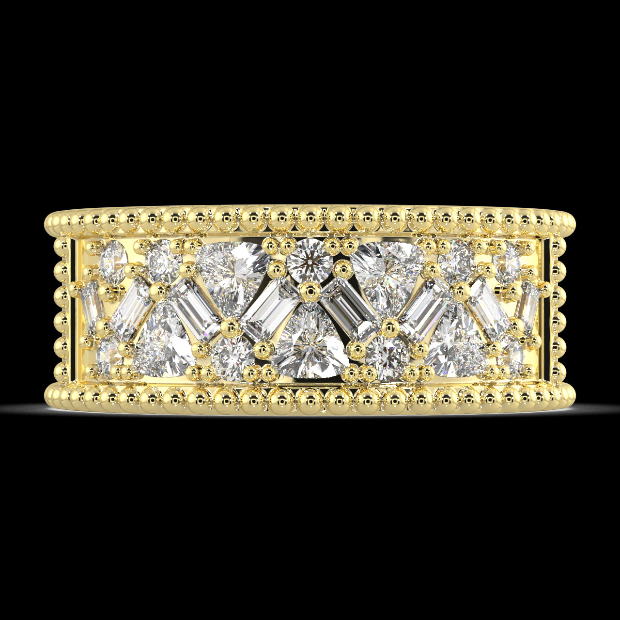 Nyx Baguette Diamond Ring