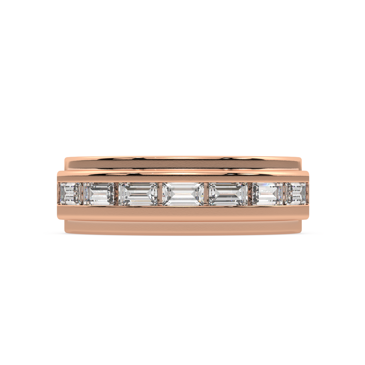 Pacific Baguette Diamonds Ring