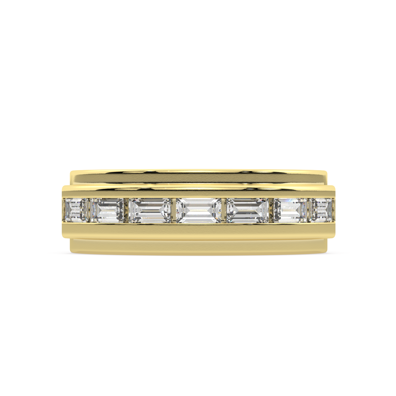 Pacific Baguette Diamonds Ring