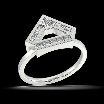 Verve  Baguette Diamond Ring