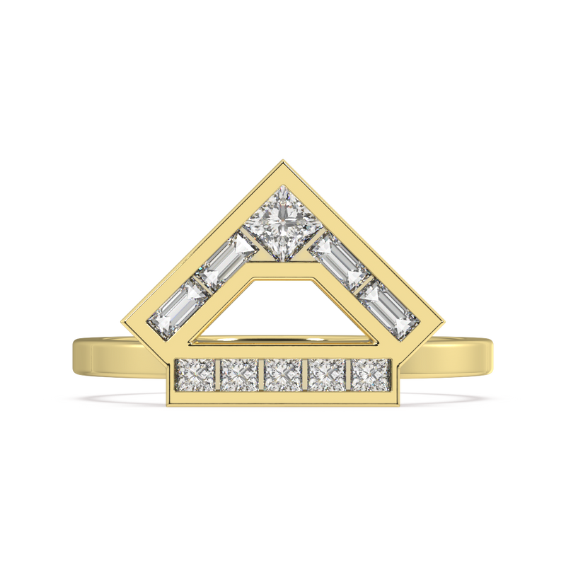 Verve  Baguette Diamond Ring