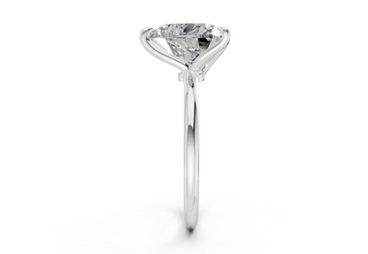 Phoenix Diamond Solitaire Heart Cut 2mm Engagement Ring