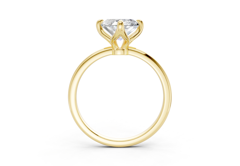Phoenix Diamond Solitaire Marquise Cut 2mm Engagement Ring