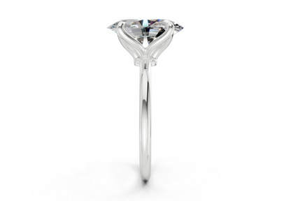 Phoenix Diamond Solitaire Oval Cut 2.3mm Engagement Ring