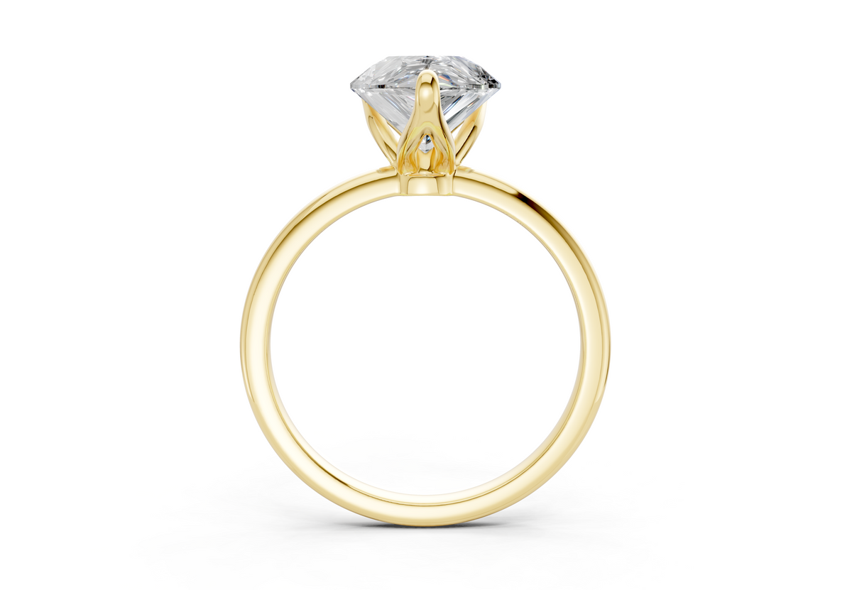 Phoenix Diamond Solitaire Pear Cut 1.8mm Engagement Ring
