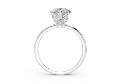Phoenix Diamond Solitaire Pear Cut 1.8mm Engagement Ring