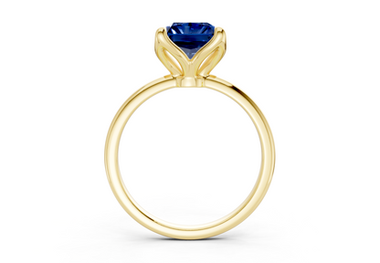 Phoenix Sapphire Gemstone Solitaire Radiant Cut 2.3mm Engagement Ring