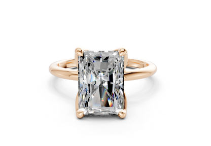 Phoenix Diamond Solitaire Radiant Cut 1.8mm Engagement Ring
