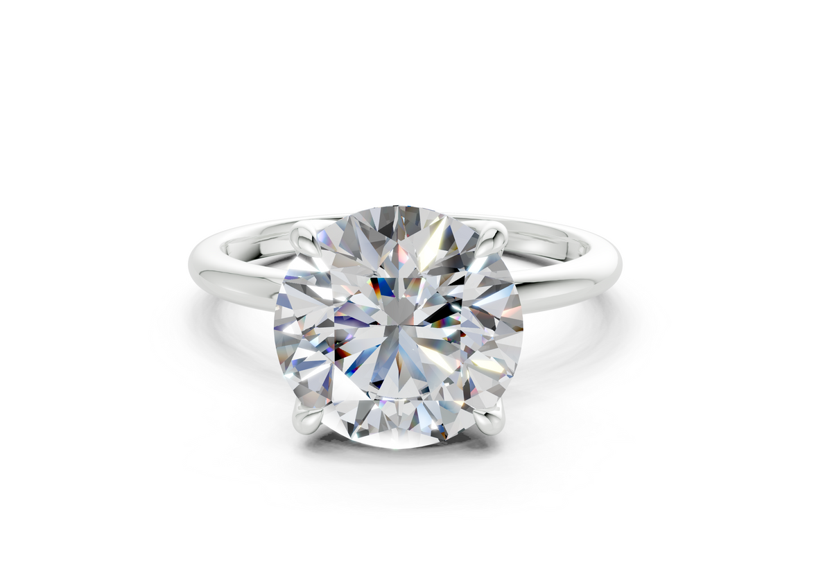 Phoenix Diamond Solitaire Round Cut 2mm Engagement Ring