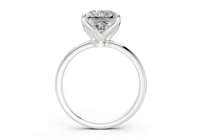 Phoenix Diamond Solitaire Radiant Squareuare Cut 2mm Engagement Ring