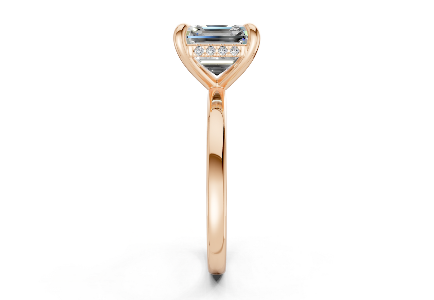 The Manhattan Solitaire Engagement Ring