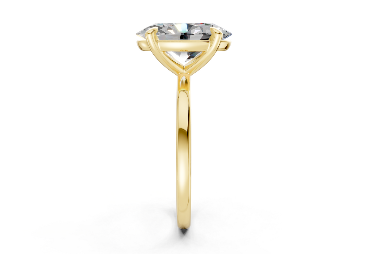 The Gramercy Solitaire	 Engagement Ring
