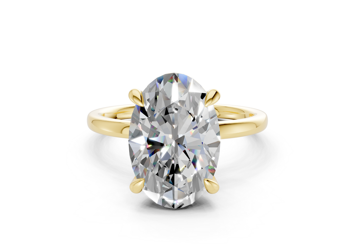 The Gramercy Solitaire	 Engagement Ring