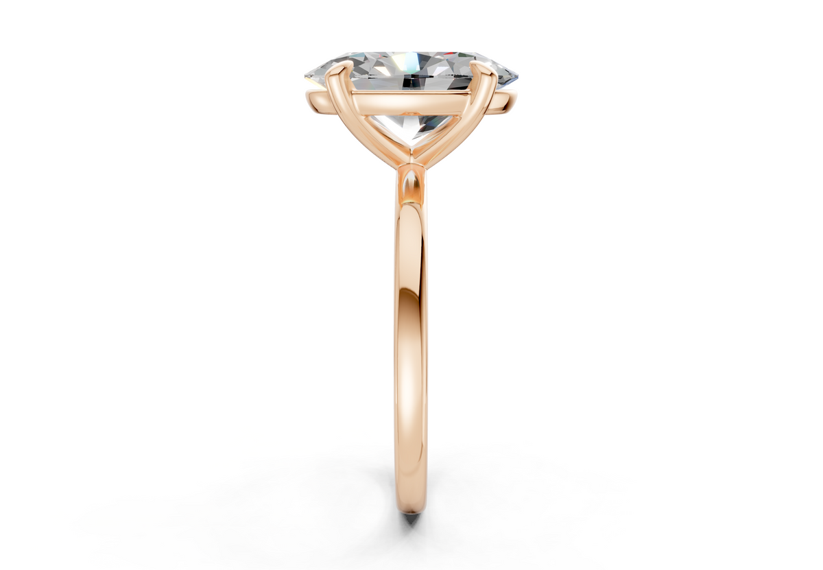 The Gramercy Solitaire	 Engagement Ring