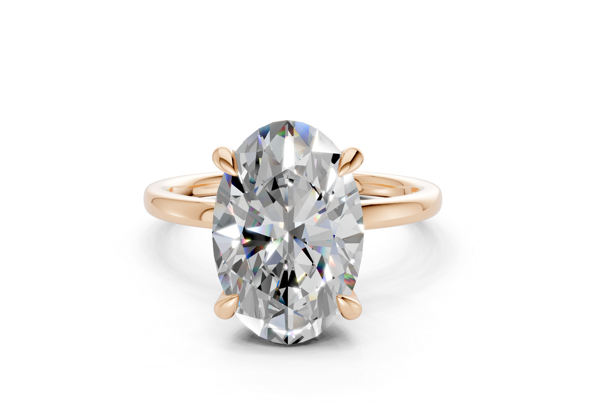 The Gramercy Solitaire	 Engagement Ring