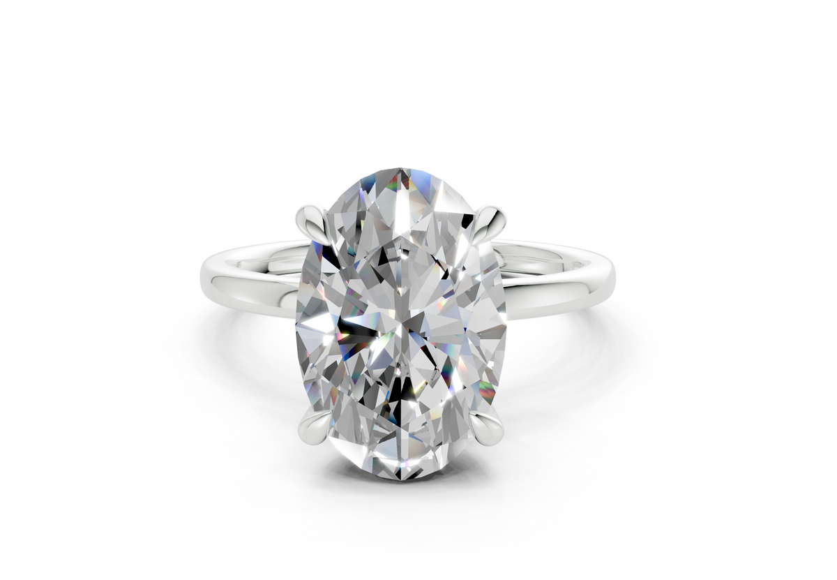 The Gramercy Solitaire	 Engagement Ring