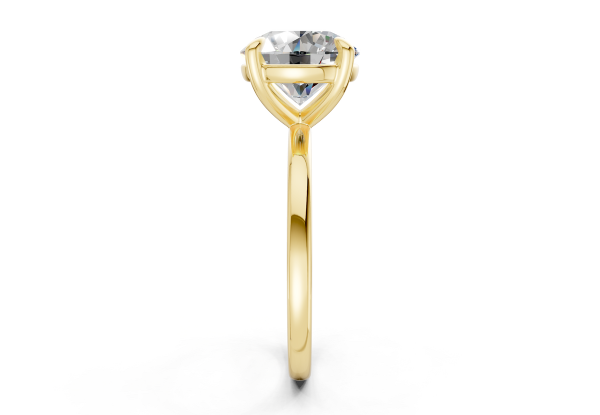 The Gramercy Solitaire	 Engagement Ring