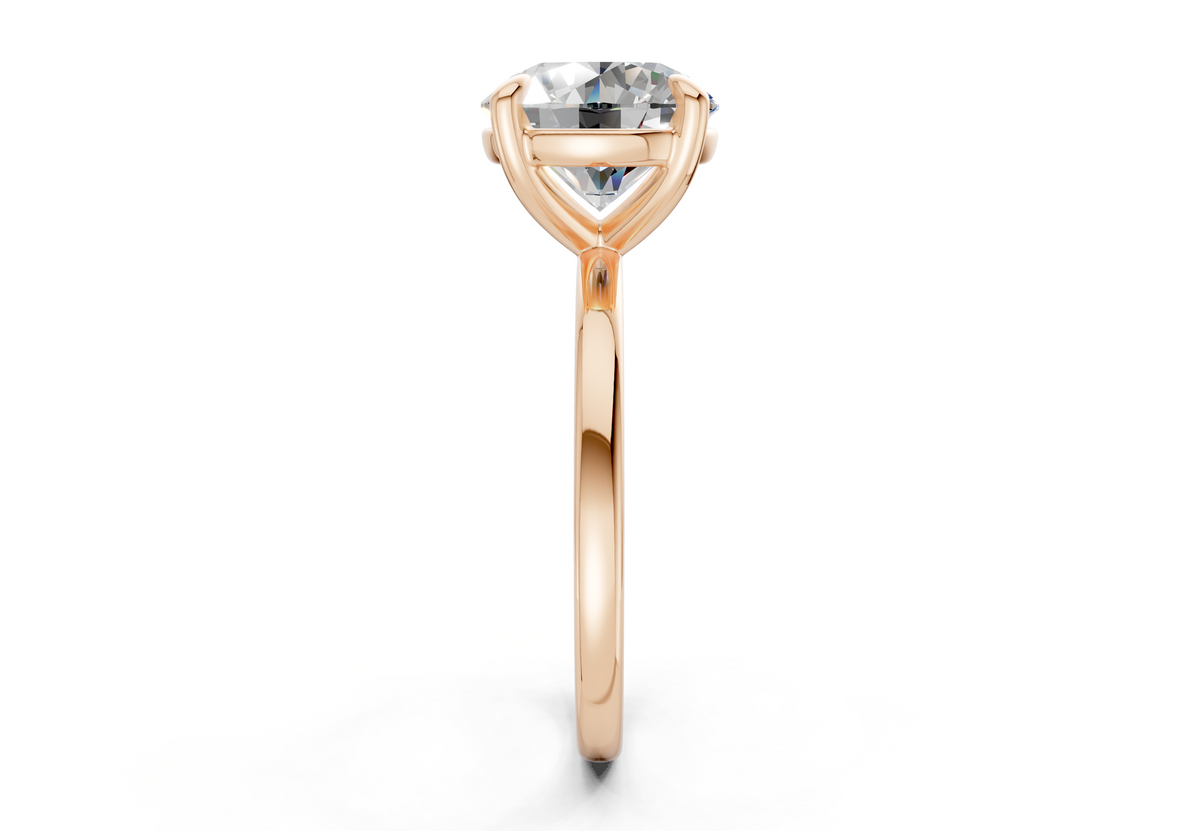 The Gramercy Solitaire	 Engagement Ring
