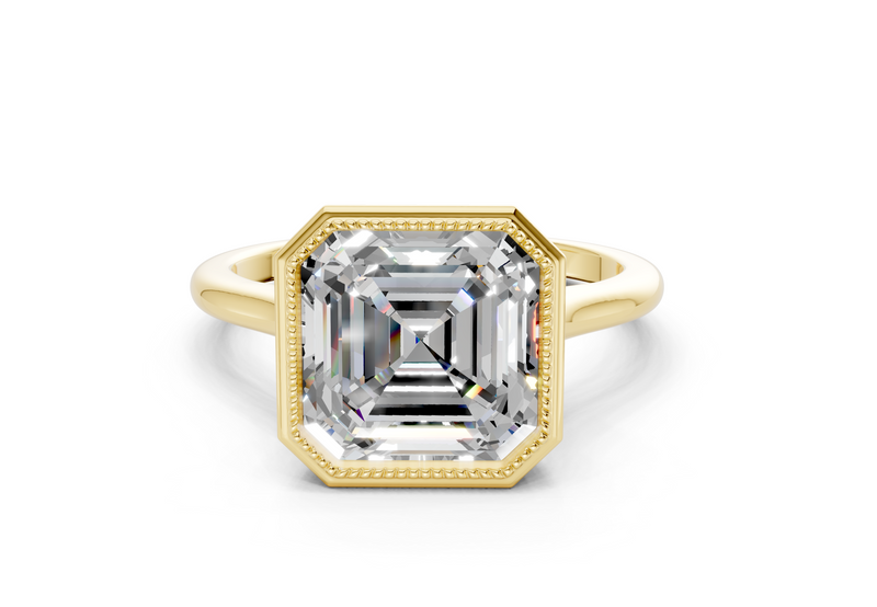 The Hudson Bezel Solitaire Engagement Ring