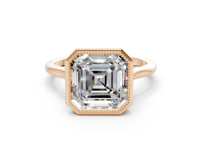 The Hudson Bezel Solitaire Engagement Ring