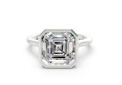 The Hudson Bezel Solitaire Engagement Ring