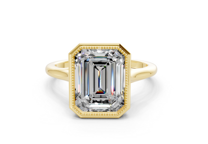 The Hudson Bezel Solitaire Engagement Ring