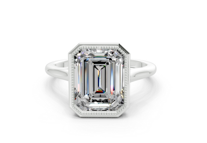 The Hudson Bezel Solitaire Engagement Ring