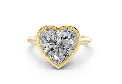 The Hudson Bezel Solitaire Engagement Ring