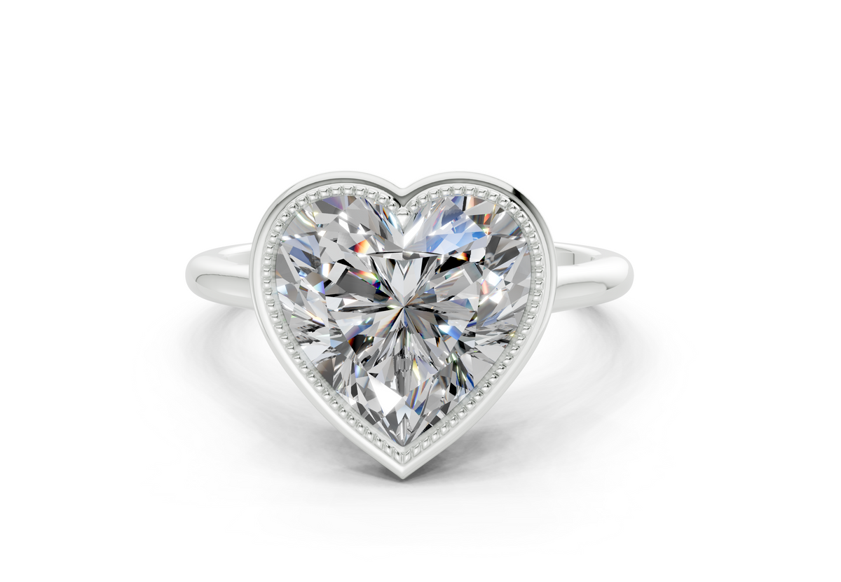 The Hudson Bezel Solitaire Engagement Ring