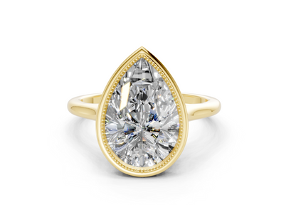 The Hudson Bezel Solitaire Engagement Ring