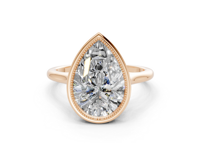 The Hudson Bezel Solitaire Engagement Ring