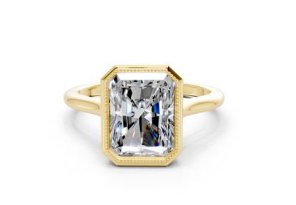 The Hudson Bezel Solitaire Engagement Ring