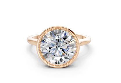 The Hudson Bezel Solitaire Engagement Ring