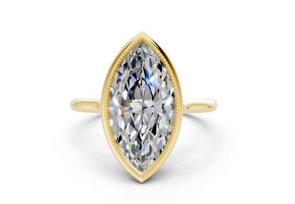 The Hudson Bezel Solitaire Engagement Ring
