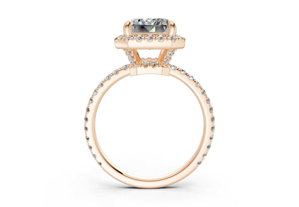 The Fifth Avenue Halo Signature Engagement Ring
