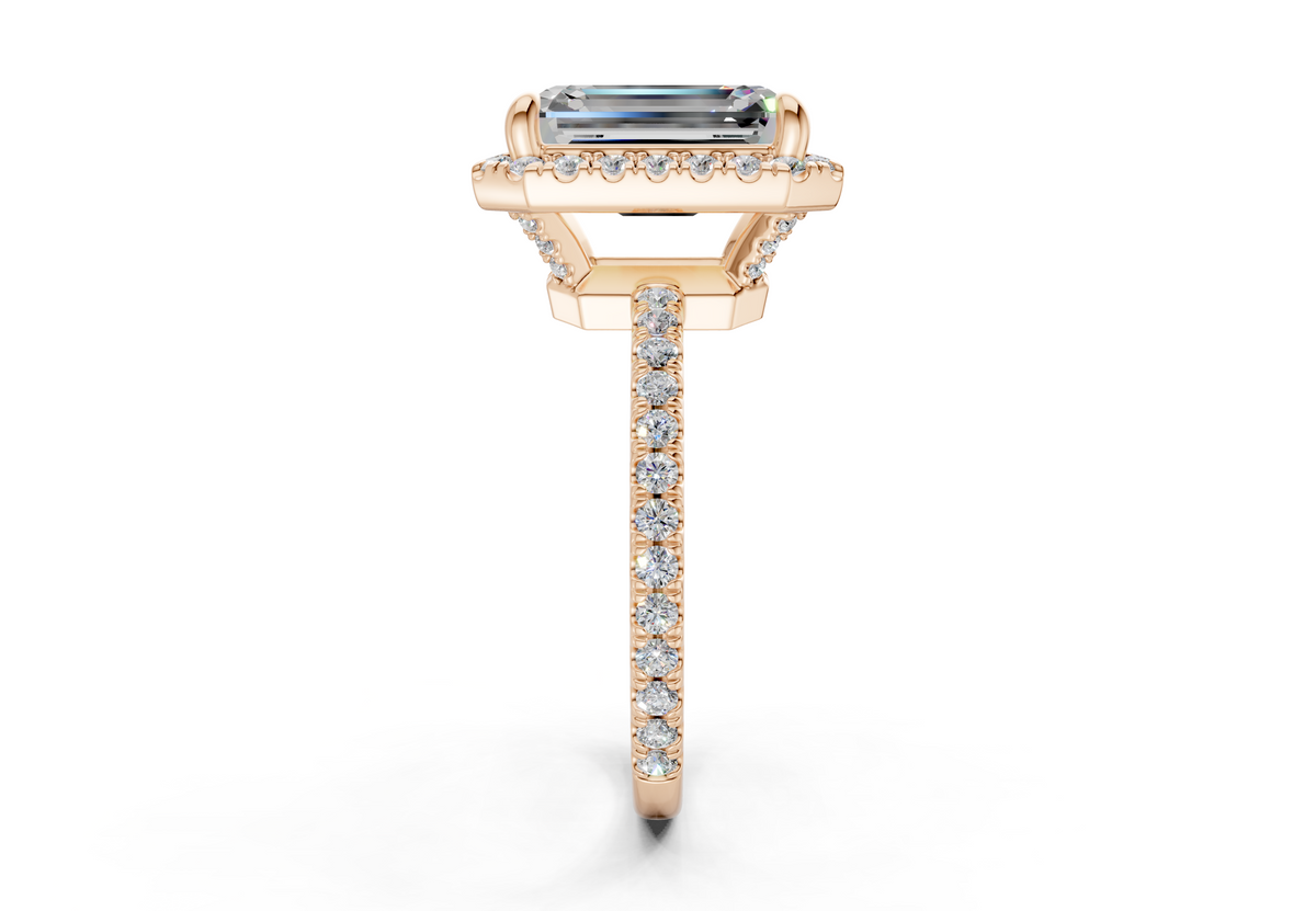 The Fifth Avenue Halo Signature Engagement Ring