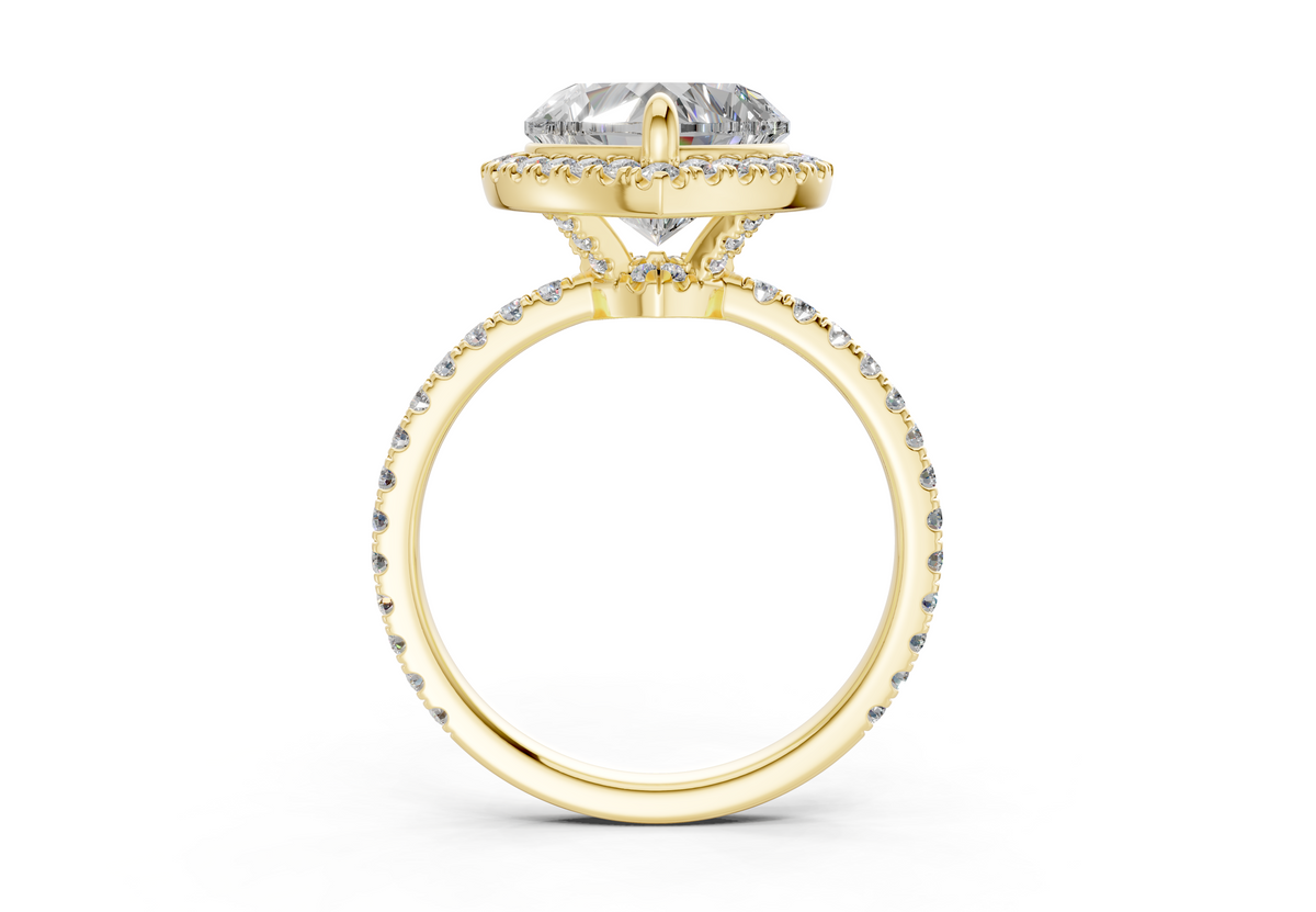 The Fifth Avenue Halo Signature Engagement Ring