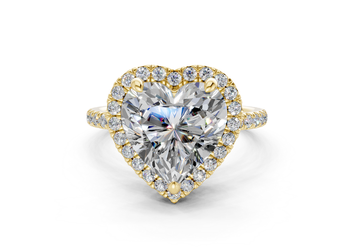 The Fifth Avenue Halo Signature Engagement Ring